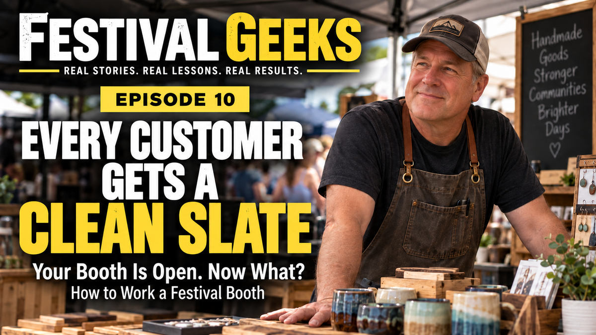 Festival Geeks Episode 10 - Every Customer Gets a Clean Slate